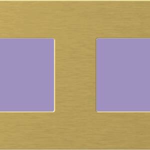 EDGE Rama decorativa metal 2x2M aurie pentru elemente modulare MODUL