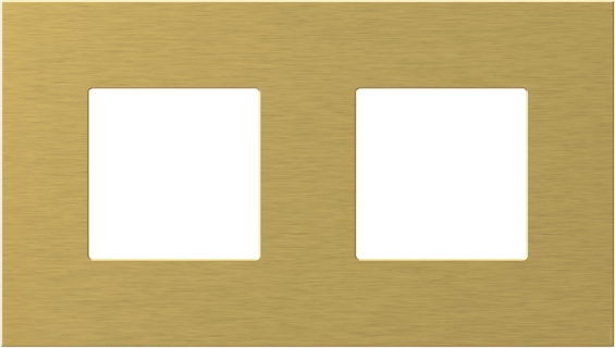 EDGE Rama decorativa metal 2x2M aurie pentru elemente modulare MODUL