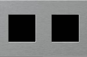 EDGE Rama decorativa metal 4x2M argintie pentru elemente modulare MODUL