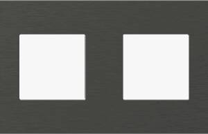 EDGE Rama decorativa metal 4x2M antracit pentru elemente modulare MODUL