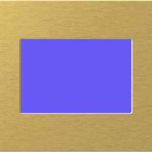 EDGE Rama decorativa metal 3M aurie pentru elemente modulare MODUL