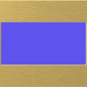 EDGE Rama decorativa metal 4M aurie pentru elemente modulare MODUL