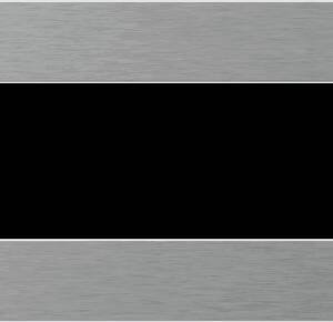 EDGE Rama decorativa metal 7M argintie pentru elemente modulare MODUL