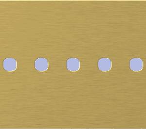 EDGE Rama decorativa metal 7M aurie pentru buton EDGE