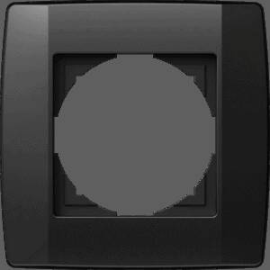 Ramă decorativă simplă, negru