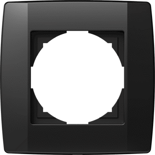 Ramă decorativă simplă, negru