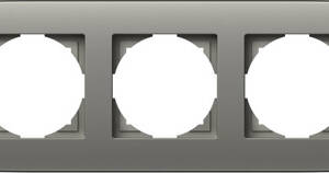 Ramă decorativă triplă, titan