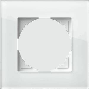 Logiq PRIME Ramă decorativă 1P, sticlă albă