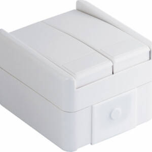 Fontana Buton dublu PT alb