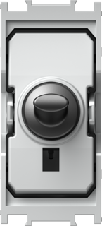 EDGE Intrerupator simplu 16AX 250V~ 1M antracit