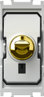 EDGE Intrerupător simplu cu revenire 16A 250V~ 1M auriu