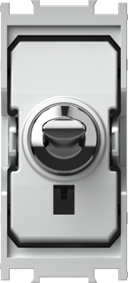 EDGE Intrerupător jaluzele 1-0-2 16A 250V~ 1M crom