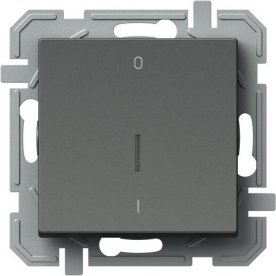 Intrerupator bipolar cu indicator LED 16AX 250V~ IN 03, antracit