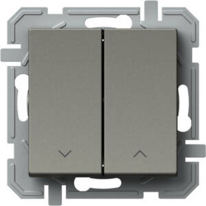 Butoane acționare jaluzele 10A 250V~ NT 09 titan